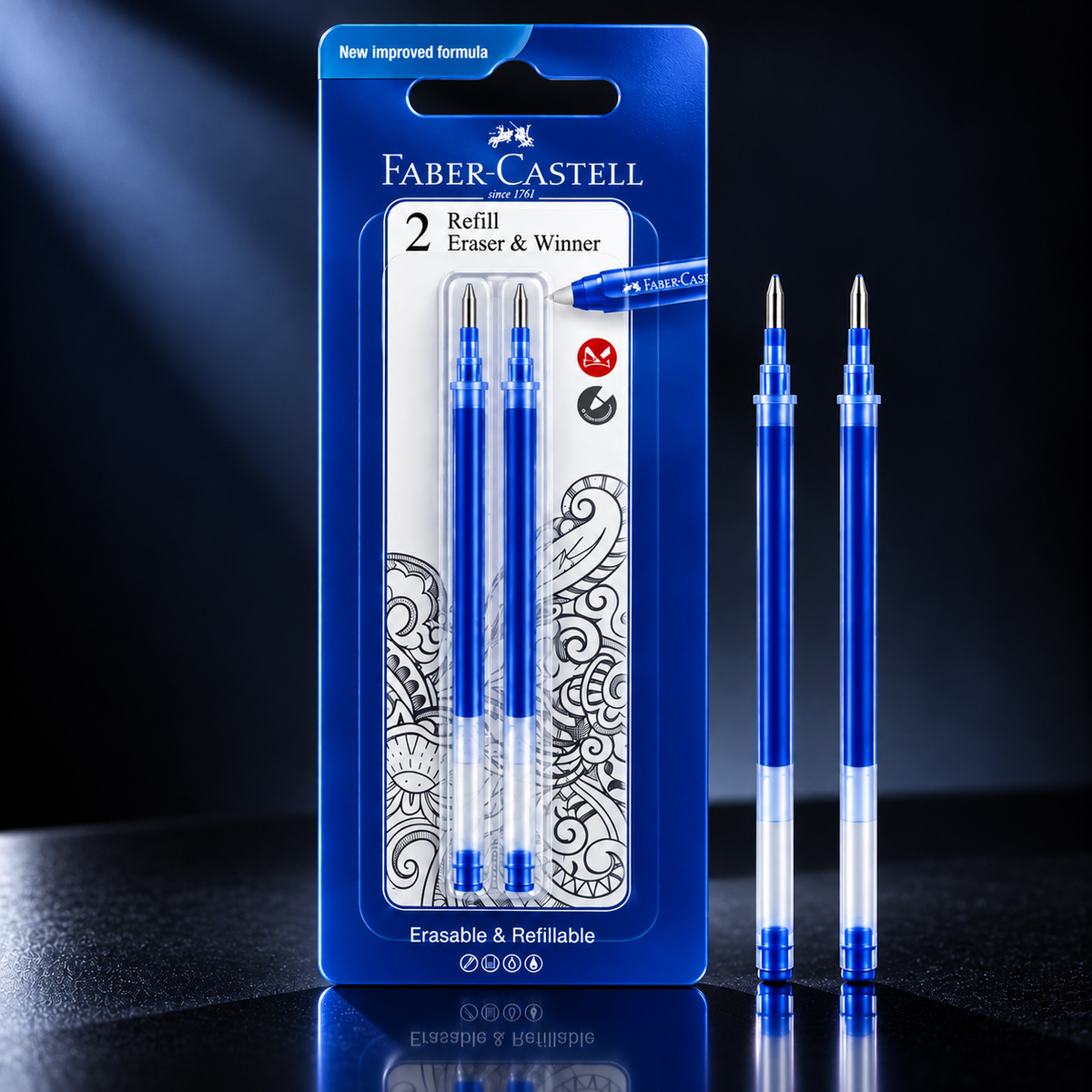 Faber-Castell Erasable Gel Roller 0.7 Refill