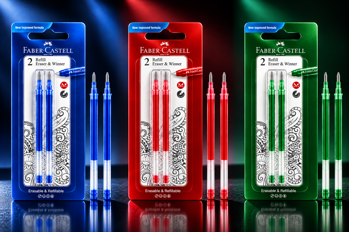 Faber-Castell Erasable Gel Roller 0.7 Refill