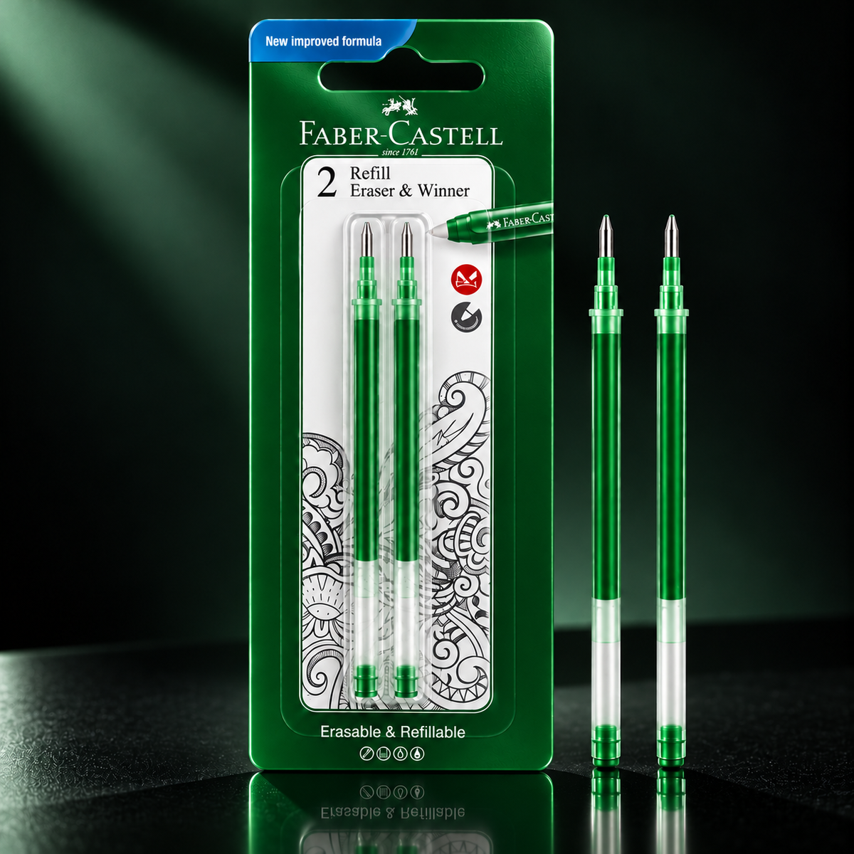 Faber-Castell Erasable Gel Roller 0.7 Refill