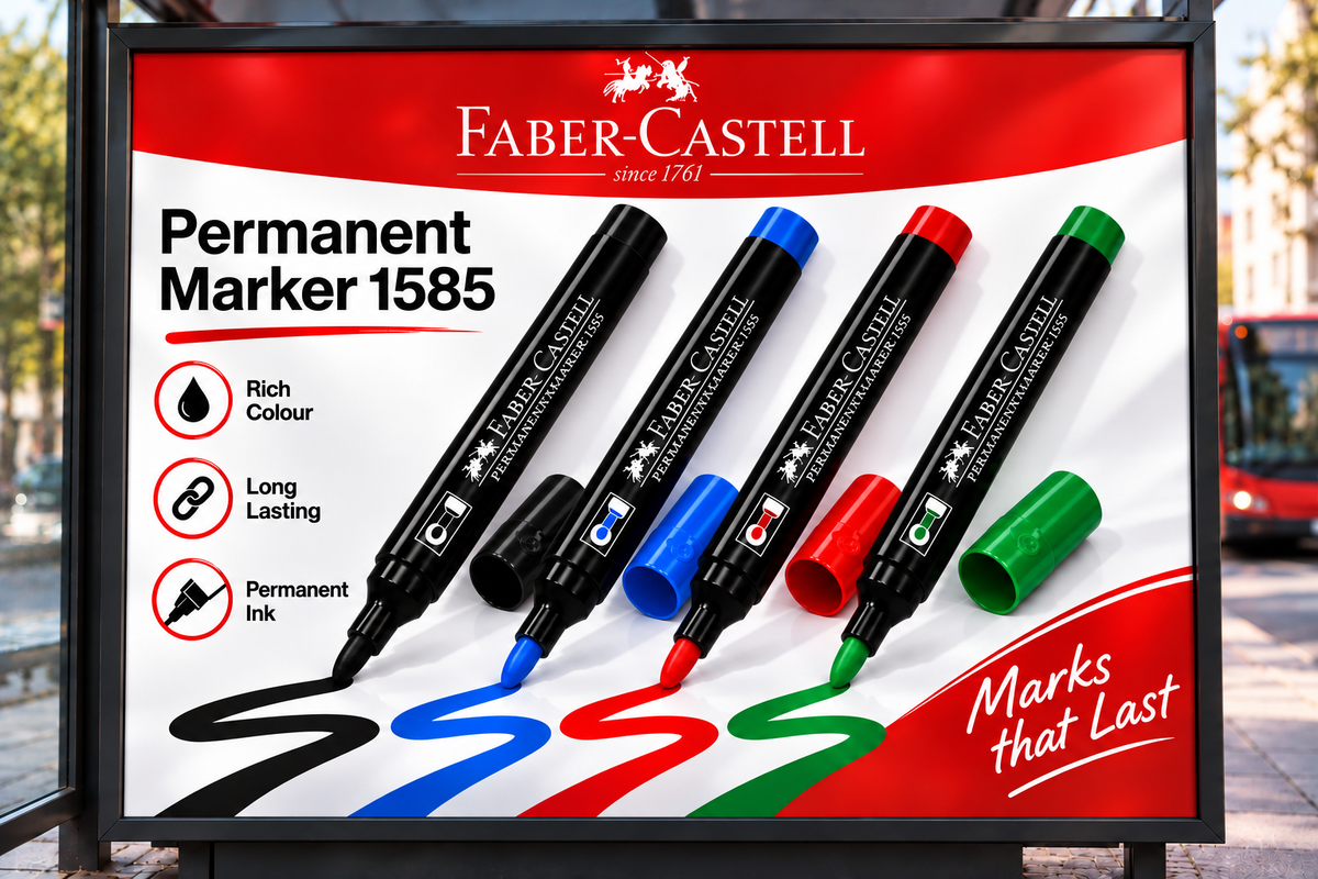 Faber-Castell Permanent Marker Round-Tip