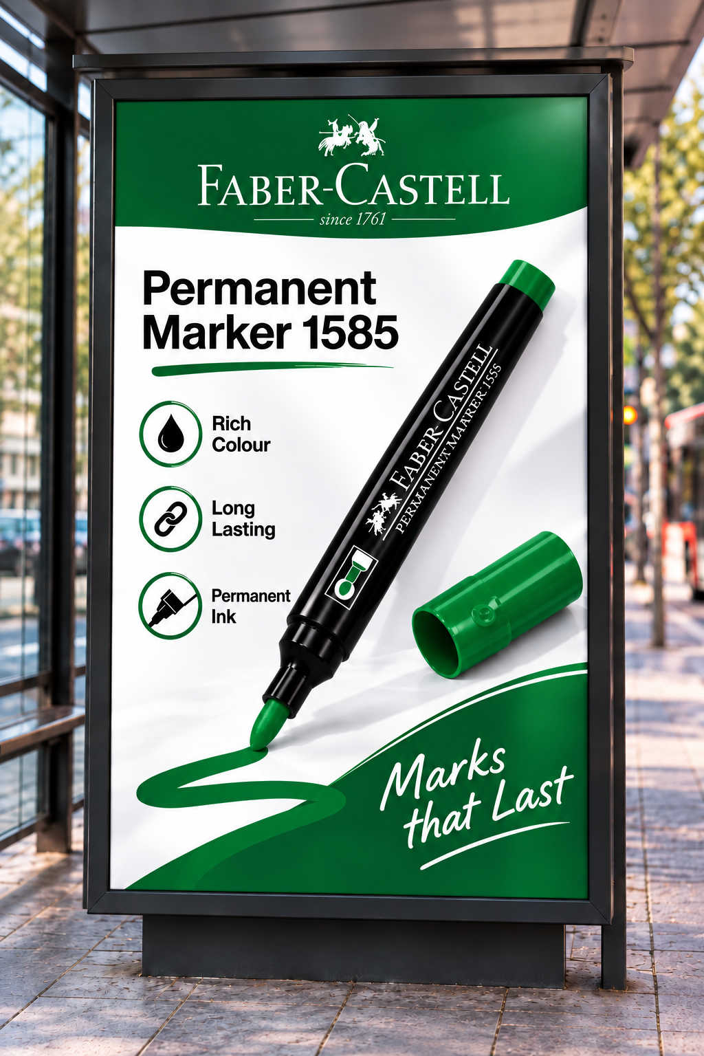 Faber-Castell Permanent Marker Round-Tip