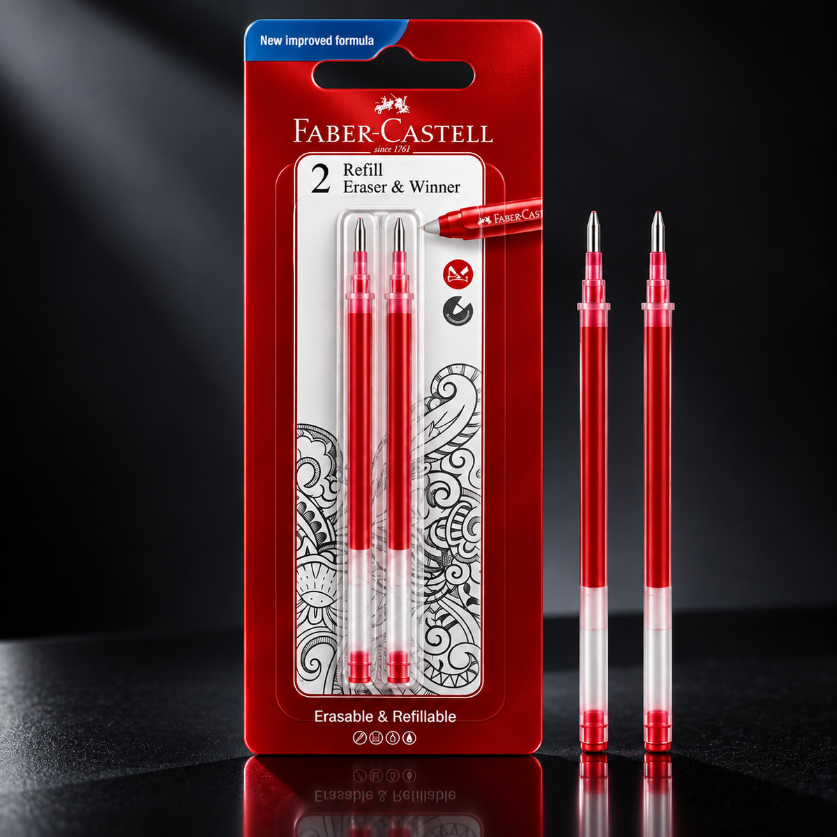 Faber-Castell Erasable Gel Roller 0.7 Refill